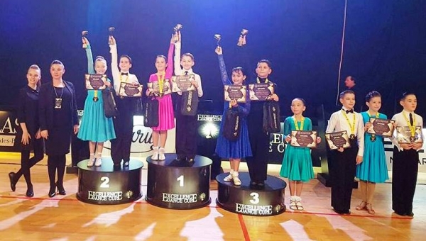  Podium exclusiv din Dobroești, la Excellence Dance Cup!