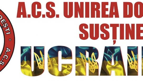 ACS Unirea Dobroesti sprijina Ucraina!